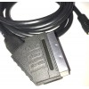 8pin Mini DIN to EuroSCART PACKAPUNCH cable for RGB modified consoles
